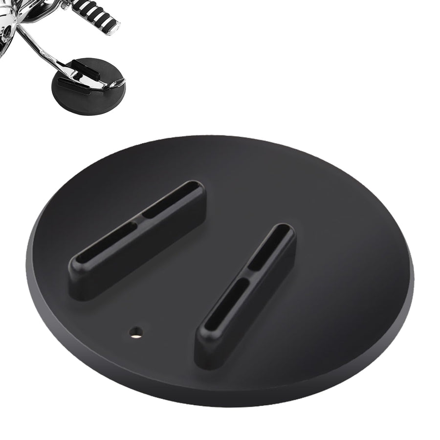 Motorcycle Kickstand Pad Hard Kickstand Support for All Motorcycle Universal Motorcycle Parking Pad Plate Helps Park Your Bike on Hot Pavement Grass Soft Ground