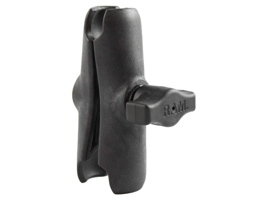 RAM Mounts RAP-B-201U Composite Double Socket Arm with Medium Arm Compatible with RAM B Size 1 Ball Components