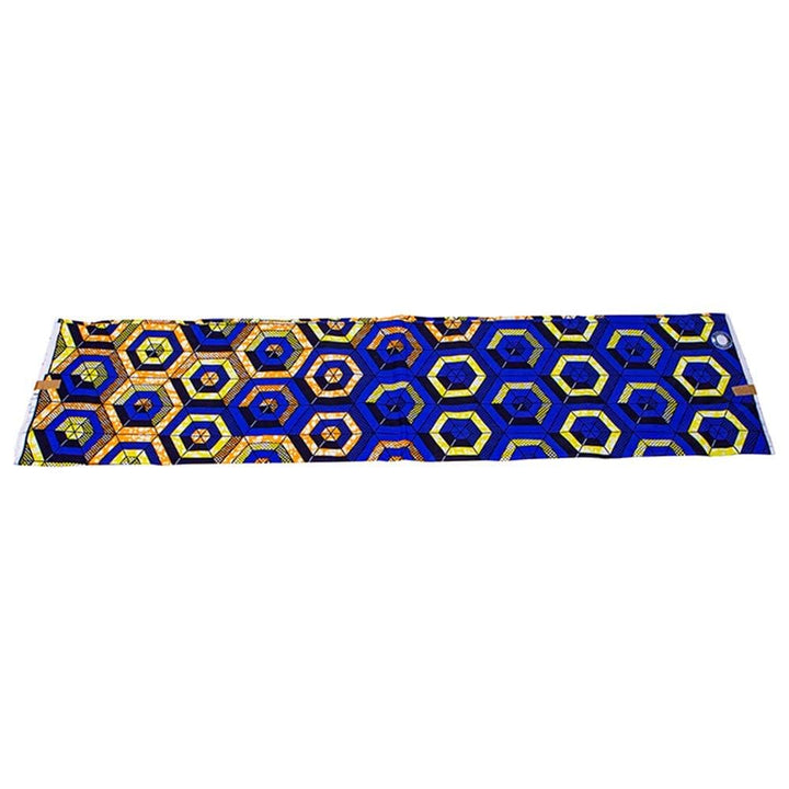 African Fabric 6 Yard Printed Wax Cloth African Ankara Fabric for Party Dress fp6258