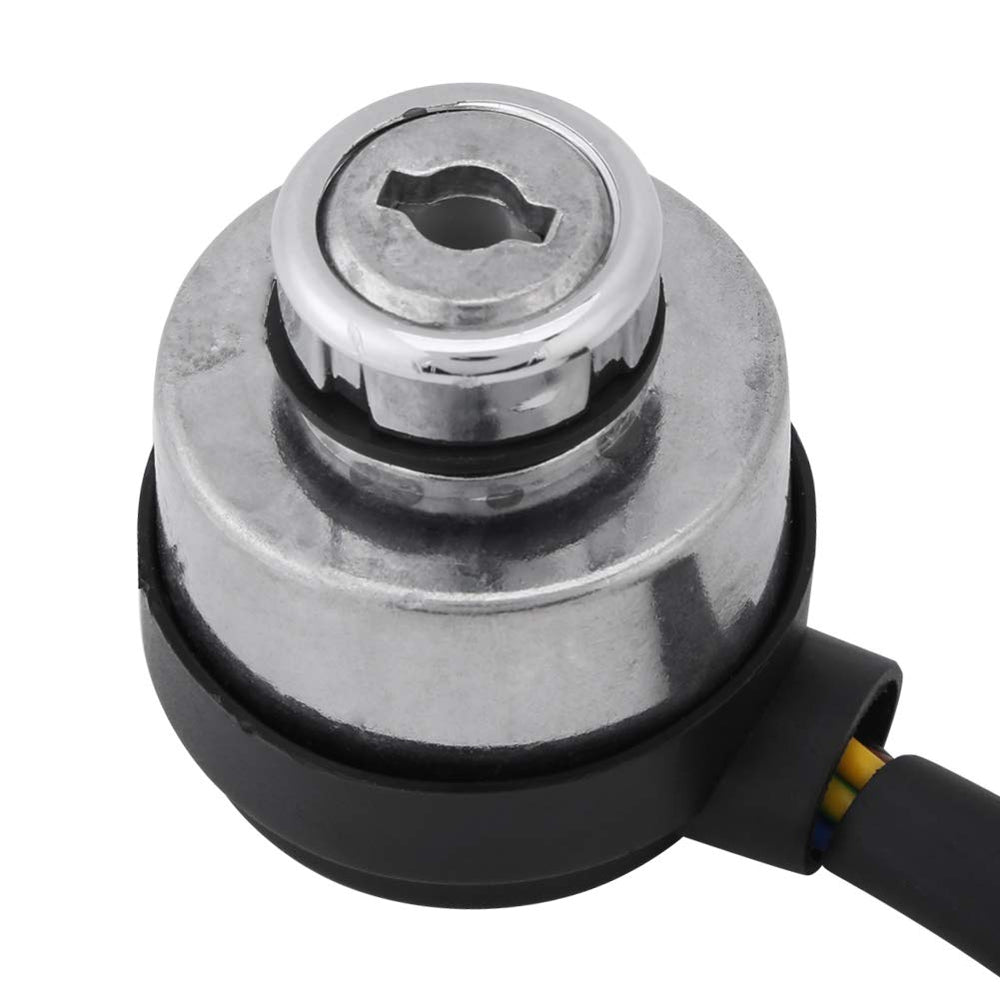 Ignition Switch With Key for 2.5-6.5KW Gas Generator 188F Starter, 6 Wire Ignition Lock Cylinder With Key