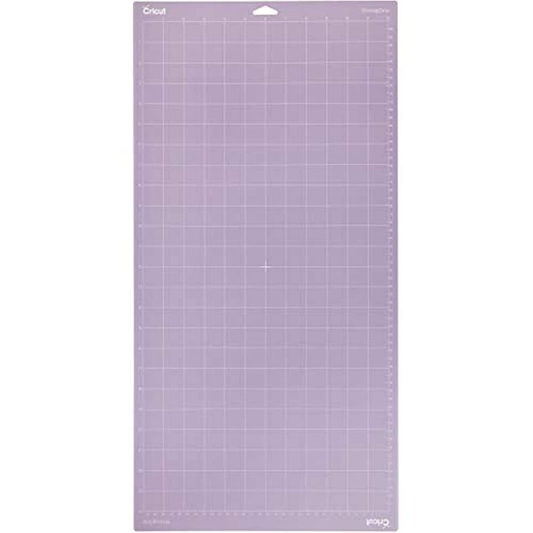 StrongGrip Cutting Mat 12in x 24in, Craft Cutting Mat for Maker & Explore, Use with Heavyweight Materials - Specialty Cardstock & More, Reusable, Clear Protective Film (1 Count)