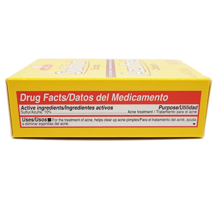 Sulfur Soap with Lanolin for Acne - 2 Pack