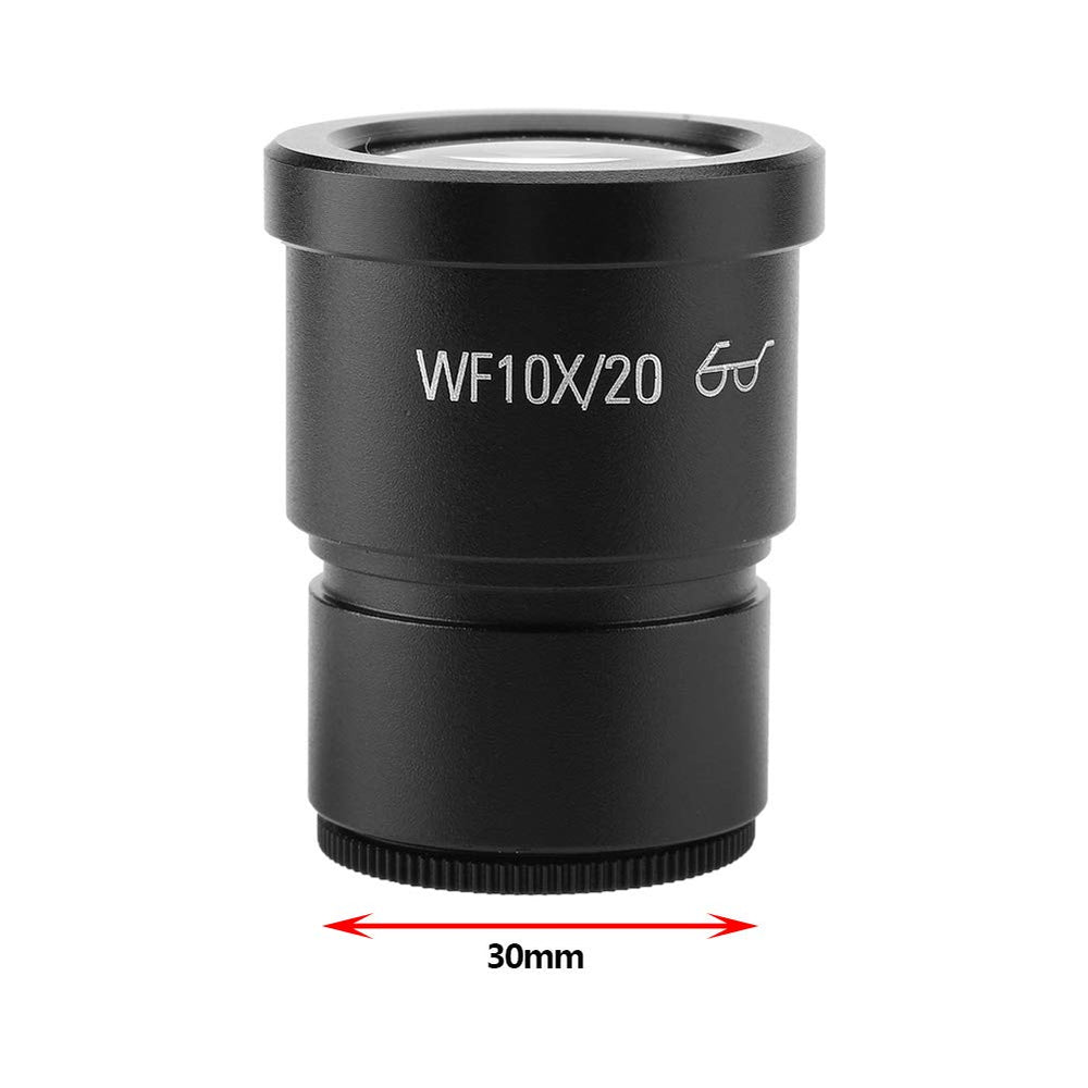 Microscope Lens 10X Telescope Accessories Eyepieces Wide Field Stereo Microscope Eyepieces Mounting Size 30mm