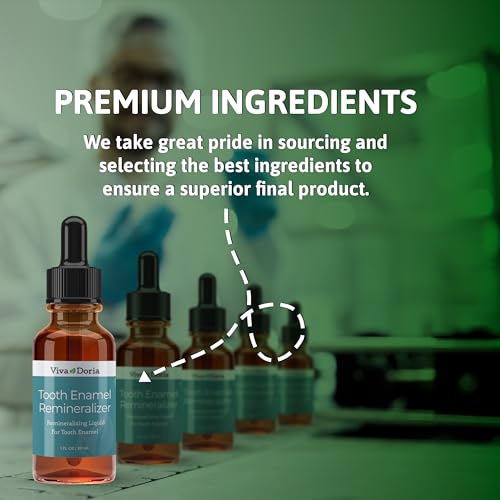 Tooth Enamel Remineralizing Liquid, Protects Tooth Enamel and Helps Keep Gum Healthy 1 fl oz