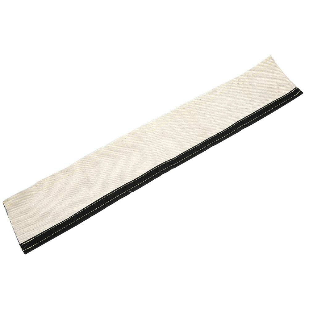 Heat Shroud 24 x 1.3 I.D. Aluminized Hose, 3-Layers Metallic Heat Shield Sleeve Maxmium 2000°F Insulated with Self Adhesive Tape, for Hose and Wire Protection