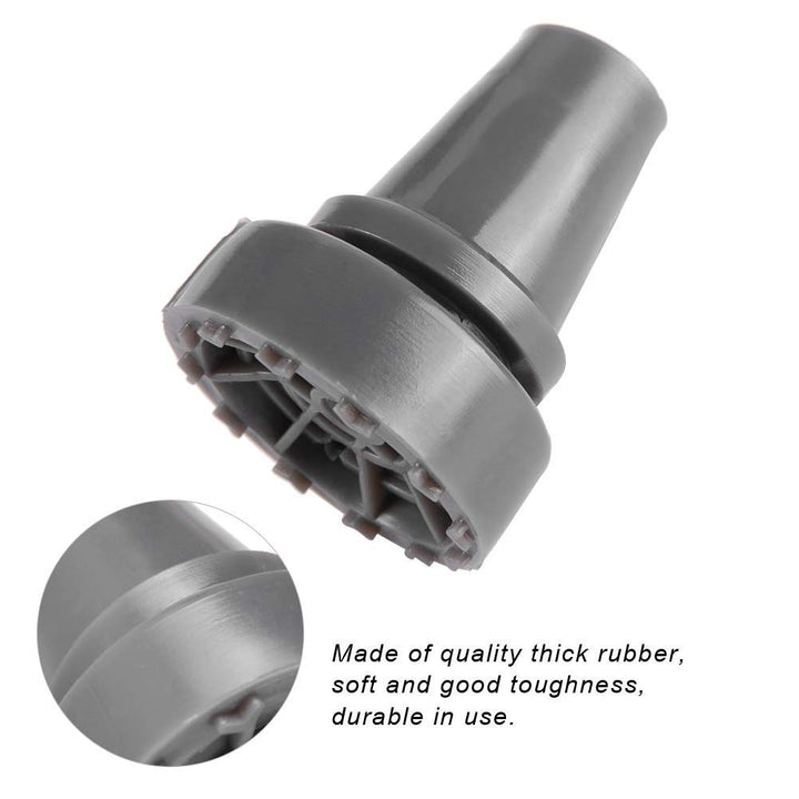 Crutch Tips & Cane Tip Rubber Cane Pad 360° Rotating Anti-slip Walking Stick Standing Crutch Pad End Bottom Tip Accessory