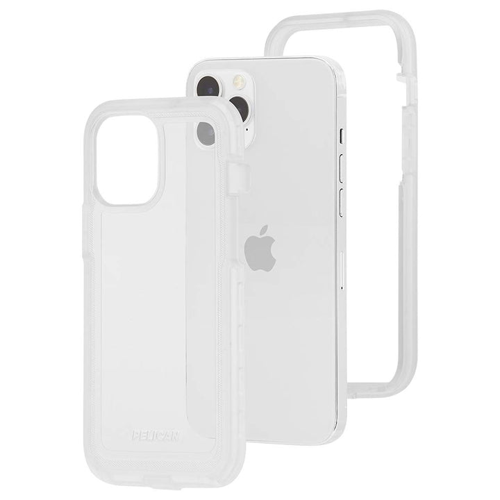 - MARINE ACTIVE Series - Case for iPhone 12 Pro Max (5G) - 18 ft Drop Protection - Lanyard Strap - 6.7 Inch - Clear