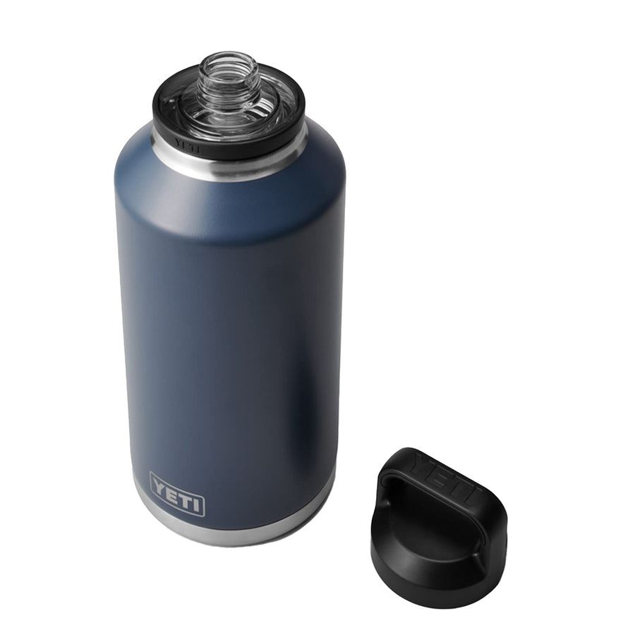 Rambler 64 oz Bottle, Vacuum Insulated, Stainless Steel with Chug Cap, Navy