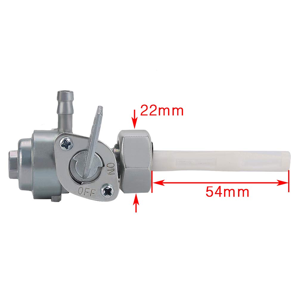 Generator Petcock Fuel Gas Tank Switch Shut Off Valve for Predator Champion Generac Etq Homelite Husky Powermax Replace 0j0974 (16mm x 1.5mm)