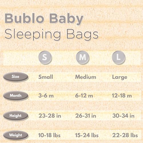 Baby Sleep Sack 6-12 Months - Baby Wearable Blanket - Breathable Cotton Sleep Sacks - 2 Pack Sleeping Bag Sack, Medium Size, 2-Way Zipper, 0.5 Tog