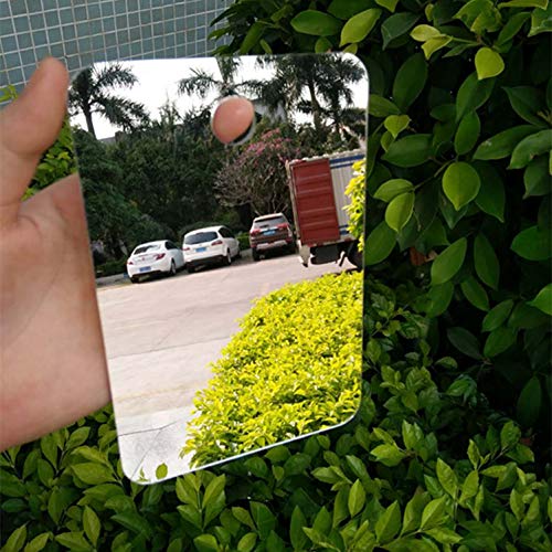 Large Fogless Shower Mirror, Anti-Fog Shower Mirror (11”X7.8 ”), Fog-Free Travel Shave Mirror, Shatterproof Shaving Mirror, Wall Hanging Mirror, Portable Makeup Mirror