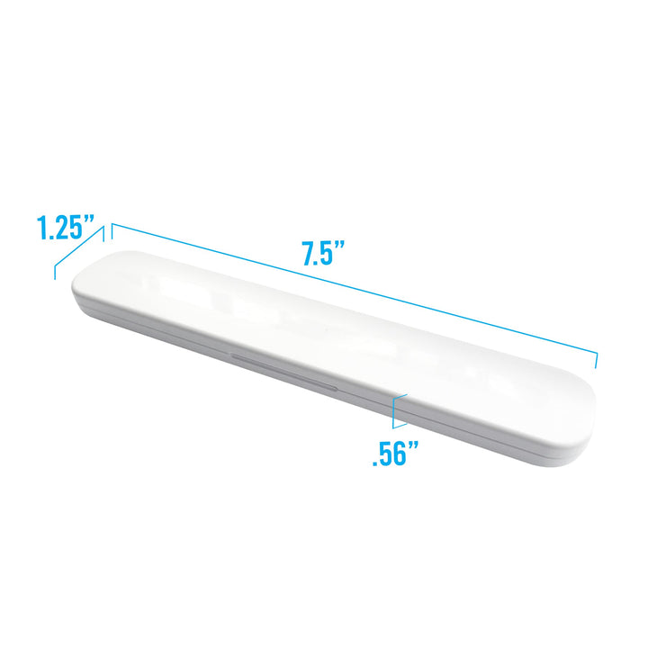 Portable Electronic Device Cover, Compatible with Apple Pencil 1st and 2nd Generation and Accessories-White with Blue Inner Liner, Case