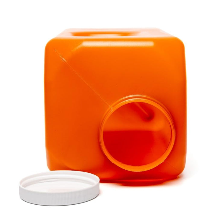 24-Hour Urine Collection Bottles with Easy-Grip Handle - Large Graduated Container for Overnight Collection with Wide Opening and Screw On Cover (1)