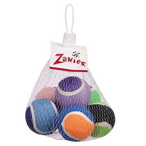 Mini Tennis Balls for Dogs, 6-Packs,Small Breeds