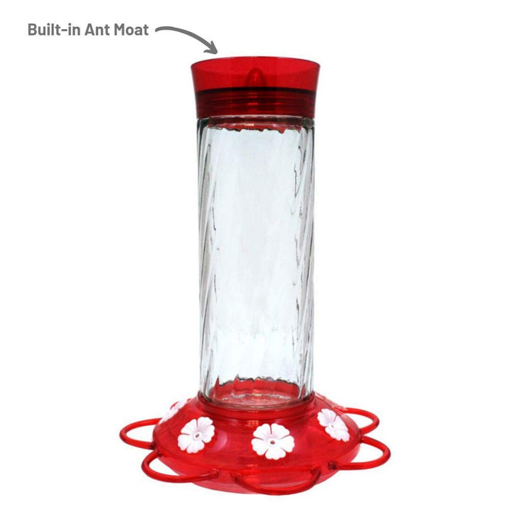 Diamond Health Hummingbird Feeders for Outdoors, Pack of 1, Red