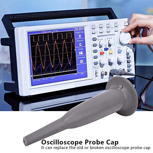 2Pcs Oscilloscope Probe CoverUniversal Oscilloscope Probe Protective Cover Oscilloscope Probe Accessories with Hook Gray for P6139A P6138A P6137A P2200 P2220 P2221 10073C
