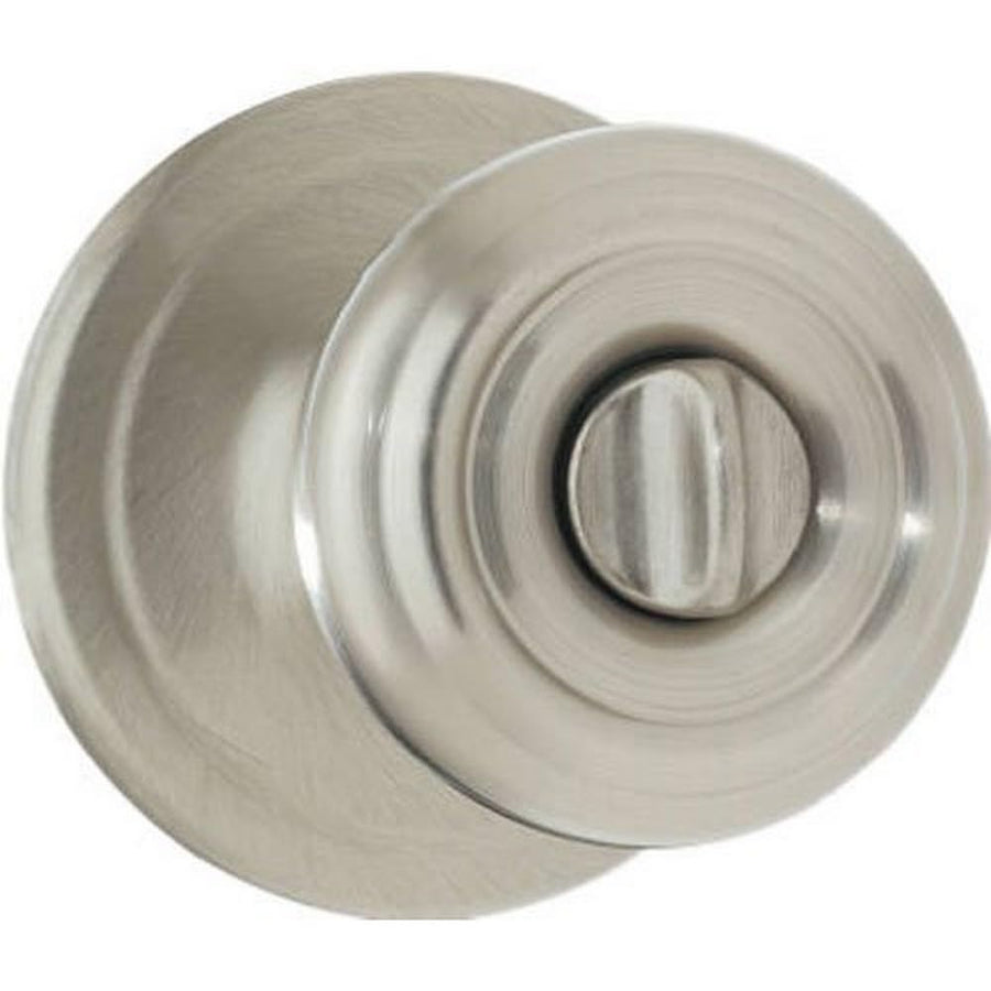 Cameron Bed/Bath Knob in Satin Nickel