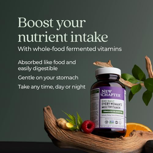 Women's Multivitamin for Immune, Beauty + Energy Support with 20+ Nutrients -- Every Woman's One Daily, Gentle on the Stomach, 96 Count