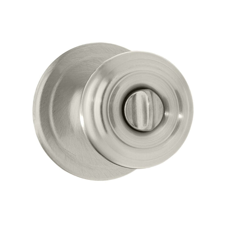 Cameron Bed/Bath Knob in Satin Nickel