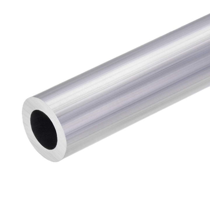 6063 Aluminum Round Tube, 21mm OD 13mm Inner Dia 300mm Length Seamless Straight Tubing