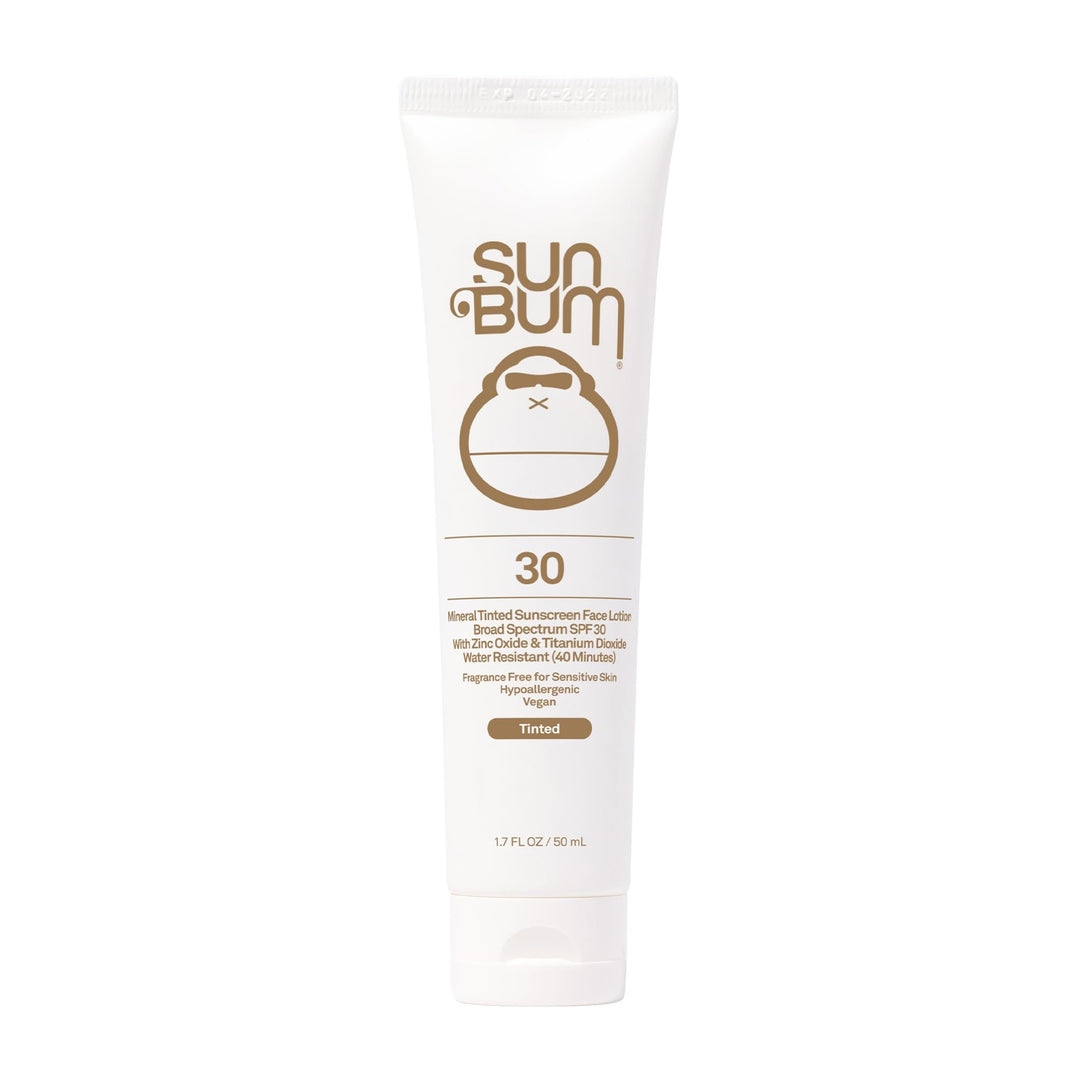 Mineral SPF 30 Tinted Face Sunscreen | Matte Primer| Broad Spectrum Moisturizing Sunblock with Vitamin E |Hawaii 104 Act Compliant (Octinoxate & Oxybenzone Free) | Travel Friendly 1.7 oz