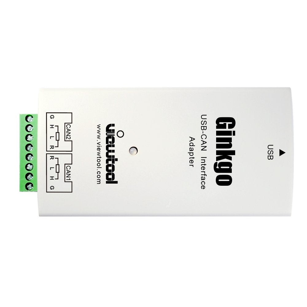 Ginkgo USB to CAN Interface Adapter Support Windows/Linux/MAC/Android/Raspberry Pi USB-CAN Analyzer 2500VRMS Isolation Open Source Available