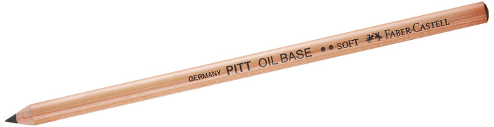 PITT Monochrome Artists' Pencil, Black, Oil Base, No. 2 Soft