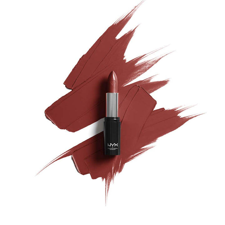 PROFESSIONAL MAKEUP Shout Loud Satin Lipstick, Infused With Shea Butter - Hot In Here (Burnt Red)