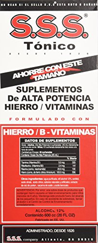SSS Tonic Liquid 20 OZ