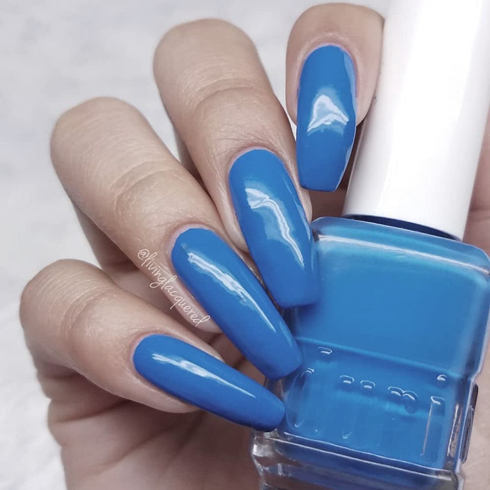 duri Nail Polish, 104S, Summertime Blues, Pastel Blue Shade, 0.5 fl.oz. 15 ml