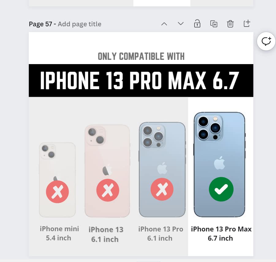 Shockproof Clear Design for iPhone 13 Pro Max Case, Certified 6.6ft Drop Protection, Raised Edges Protect Camera and Screen (Purple)