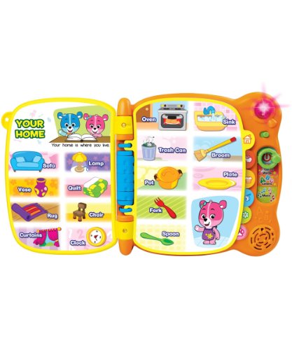 Touch and Teach Word Book , Orange