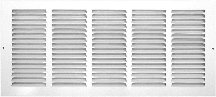 Accord ABRGWH248 Return Grille with 1/2-Inch Fin Louvered, 24-Inch x 8-Inch(Duct Opening Measurements), White