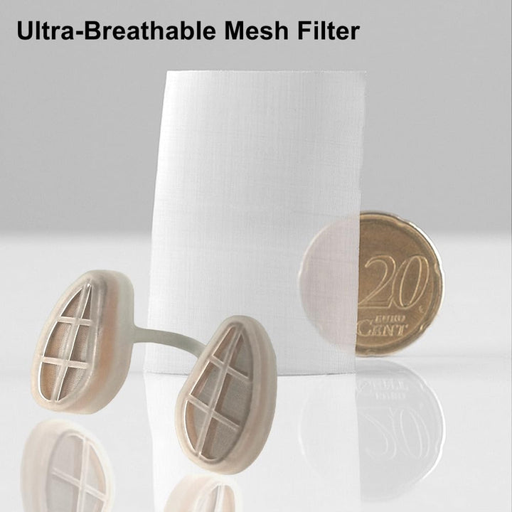 Ultra-Breathable Nasal Filters, Seasonal and dust Allergies aid (Narrow, XL, 6 Pack)