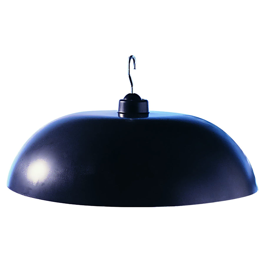 Two-Way Squirrel Baffle: Protects Bird Feeders, Hang or Pole Mount (pole sold separately). Adjustable to Fit Poles .5 to 1.25. Large Resin Baffle (15.75 diameter, Gray)