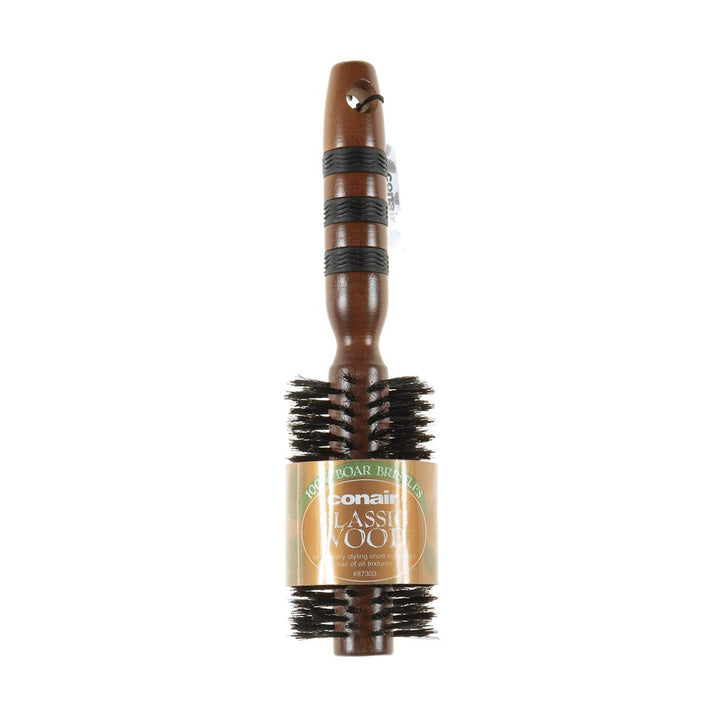 Classic Wood Small Round Hair Brush 87303