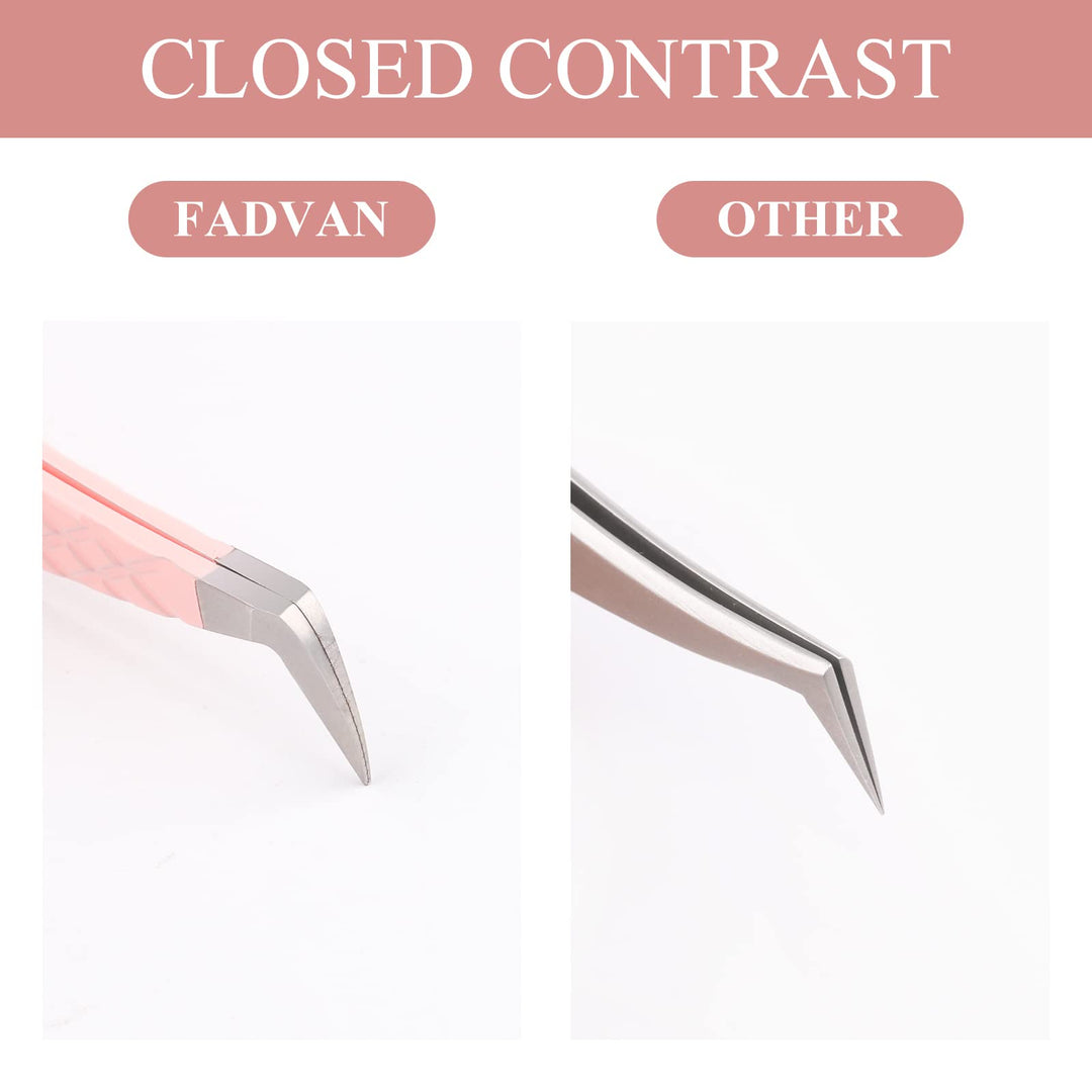 Eyelash Extensions Tweezers For Volume Lashes Easy to Make Fans Eyelashes Extensions Supplies Lash Extension Tweezers