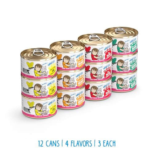Best Feline Friend (B.F.F.), Batch 'O Besties Variety Pack, Wet Cat Food, 3oz Can (Pack of 12)