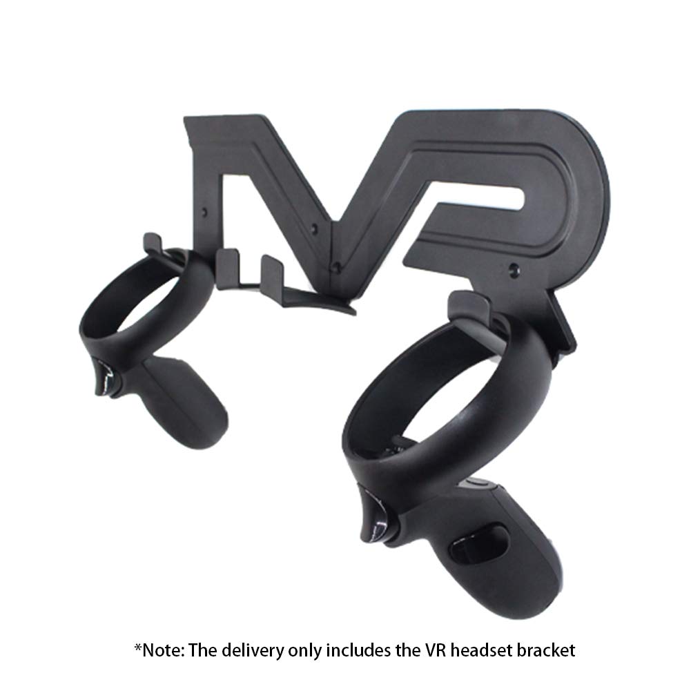 VR Headset Stand, Black, Portable Electronic Device Stand, Compatible with Headphones