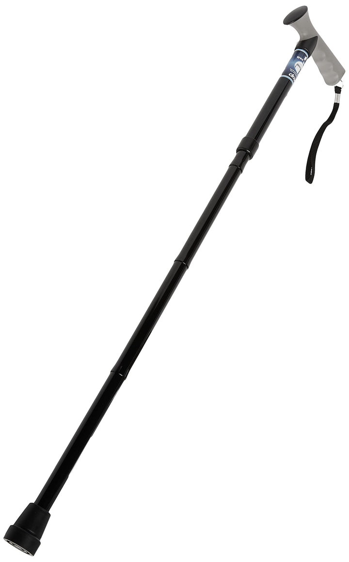 RTL10370BK Walking Stick with Gel Grip Handle, Black