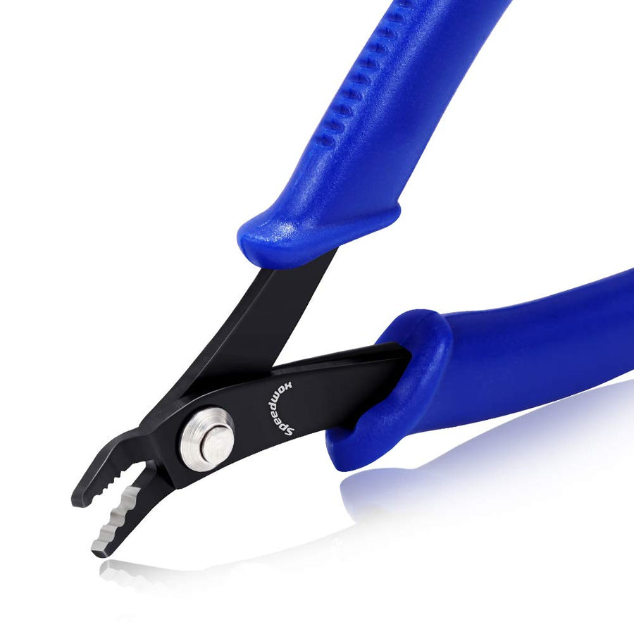 Bead Crimping Tool Plier Bead Crimping Tool for Jewelry Making 5 Inches Standard Precision Fine Pliers Bent Head for Crimping Beads Round Beaded Ends Multi Use DIY Craft Beading Hobby