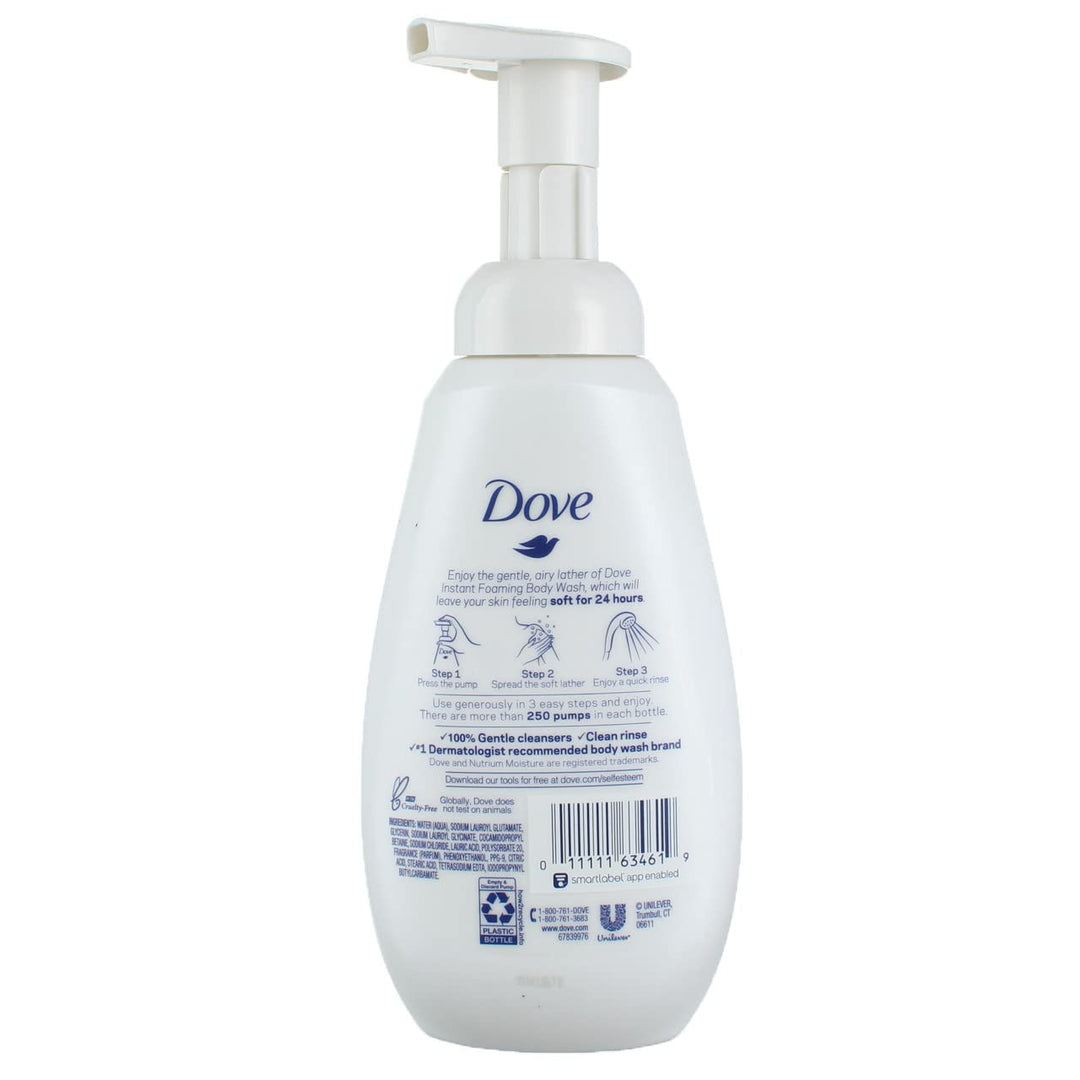 Shower Foam Deep Moisture Foaming Body Wash, 13.5 Ounce (Pack of 3)