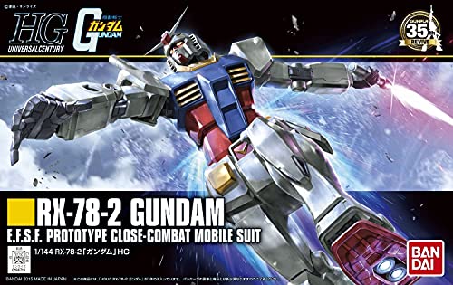 Bandai Hobby - 1/144 HGUC - RX-78-2 Gundam Model Kit