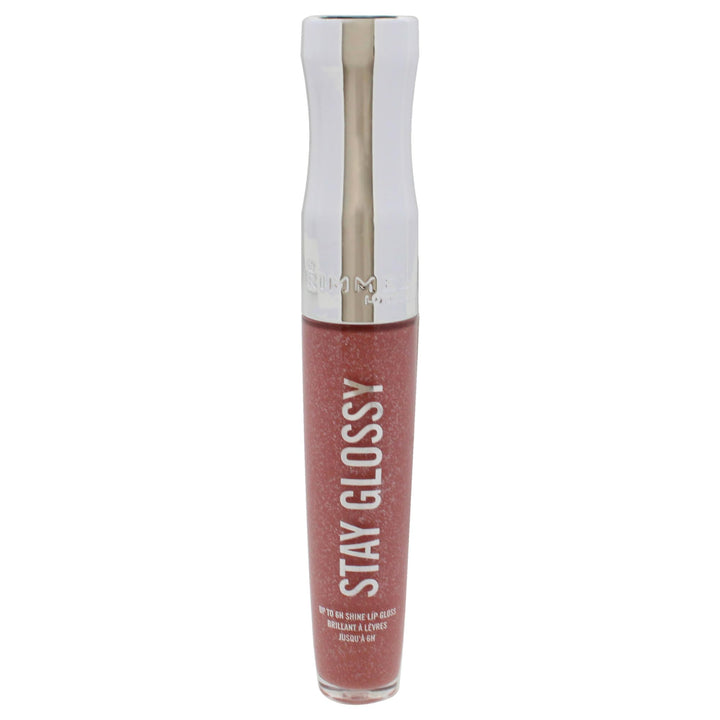 Stay Glossy Lip Gloss - Non-Sticky and Lightweight Formula for Lip Color and Shine - 130 Blushing Belgraves, .18oz