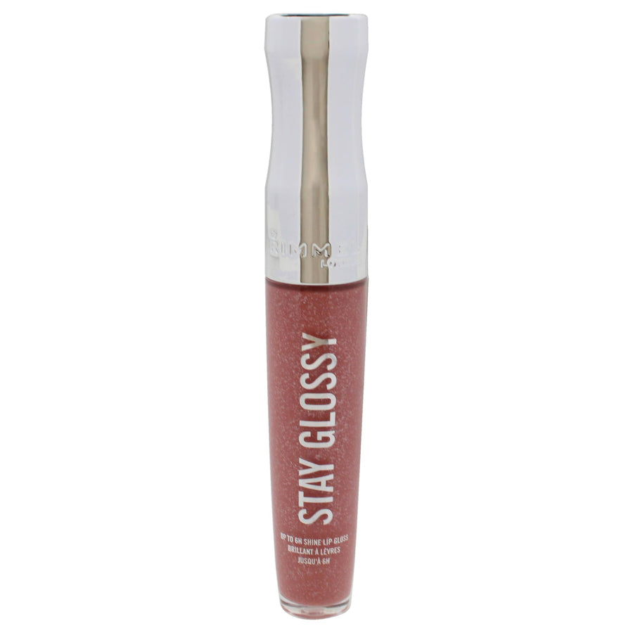 Stay Glossy Lip Gloss - Non-Sticky and Lightweight Formula for Lip Color and Shine - 130 Blushing Belgraves, .18oz