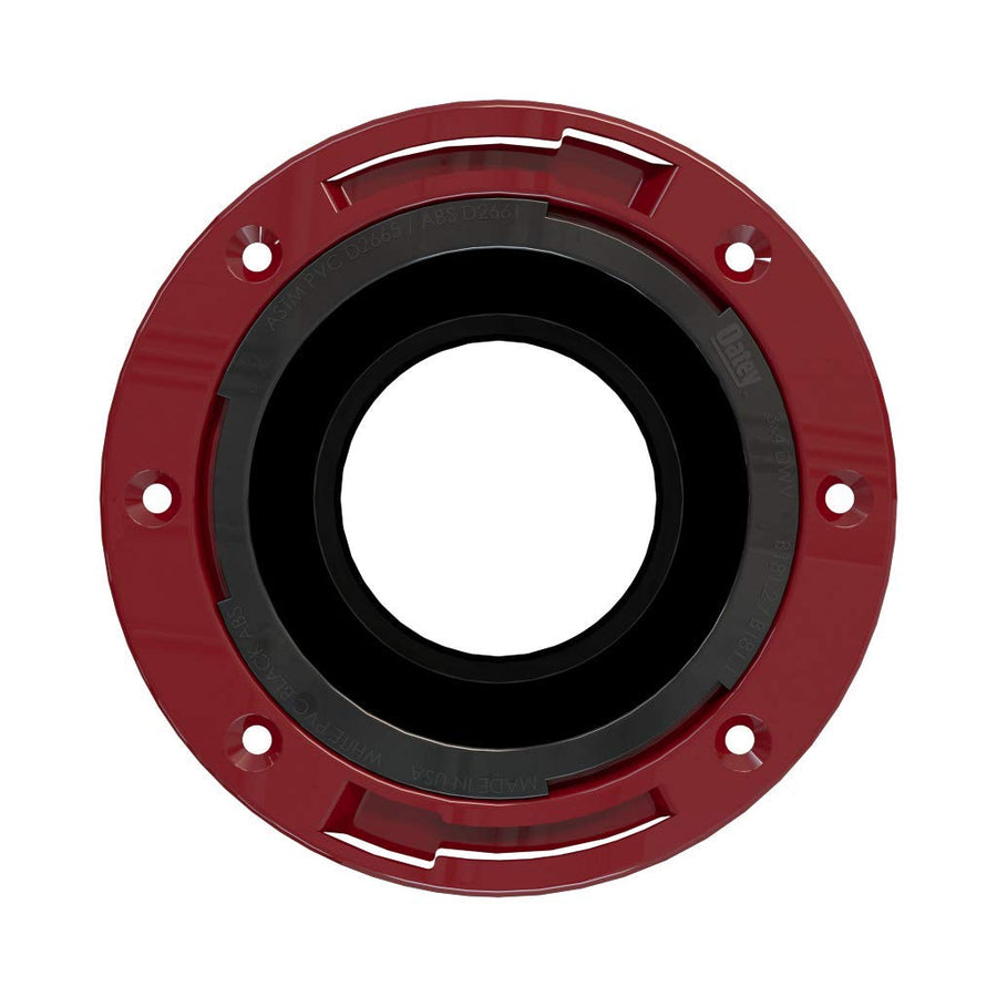 3 in. or 4 in. ABS Closet Flange with Metal Ring without Test Cap