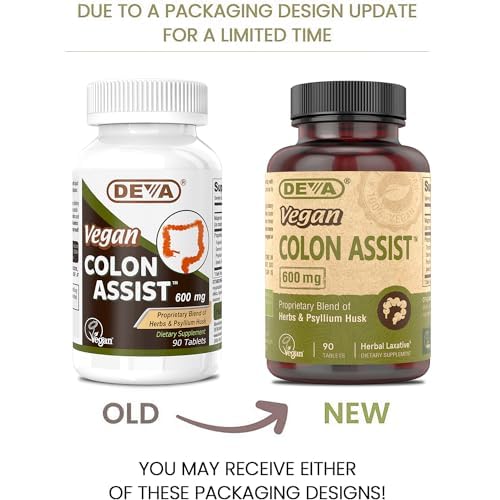 Vegan Colon Assist 90 Tabs (Pack of 2)