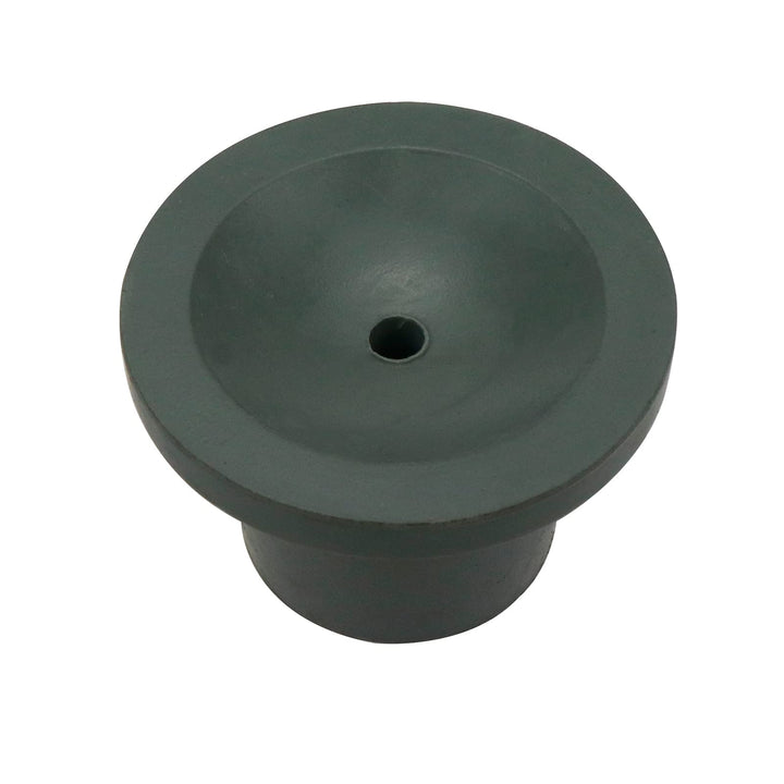 Rubber Tips for Canes and Walking Sticks 1 Inch Walking Cane Tip Round Rubber Replacement Foot Pad for Walking Cane with Metal Insert Grey Pack of 4