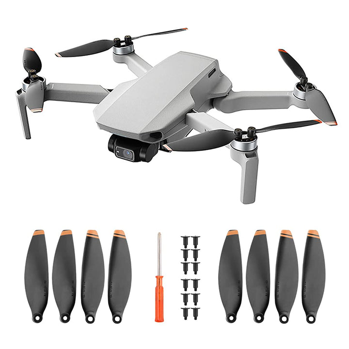 (32Pcs) Propellers for DJI Mini 4K/Mini 2/Mini 2 SE/Mini SE,Drone Propellers Replacement Parts Orange Props for DJI Mavic Mini/Mavic Mini 2,Low Noise Quick Release Blades for DJI Mini 4K Accessories