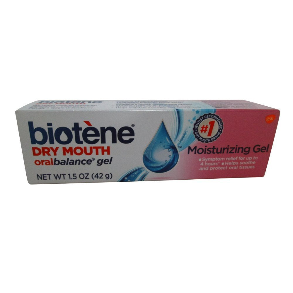 Biotene Oralbalance Dry Mouth Moisturizer Gel 1.50 oz (Pack of 2)